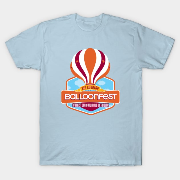 Balloonfest Abilene T-Shirt by thedesignfarmer